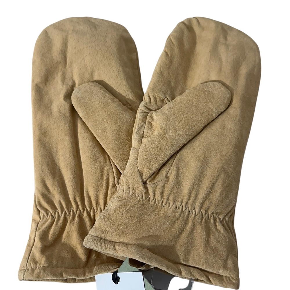 NWT Goodfellow & Co Mens Suede Mittens L/XL Touch Screen Thumb Winter Outdoor - Picture 2 of 6